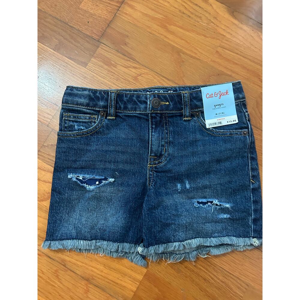 Cat&Jack Girls Jean Shorts Size 7/8